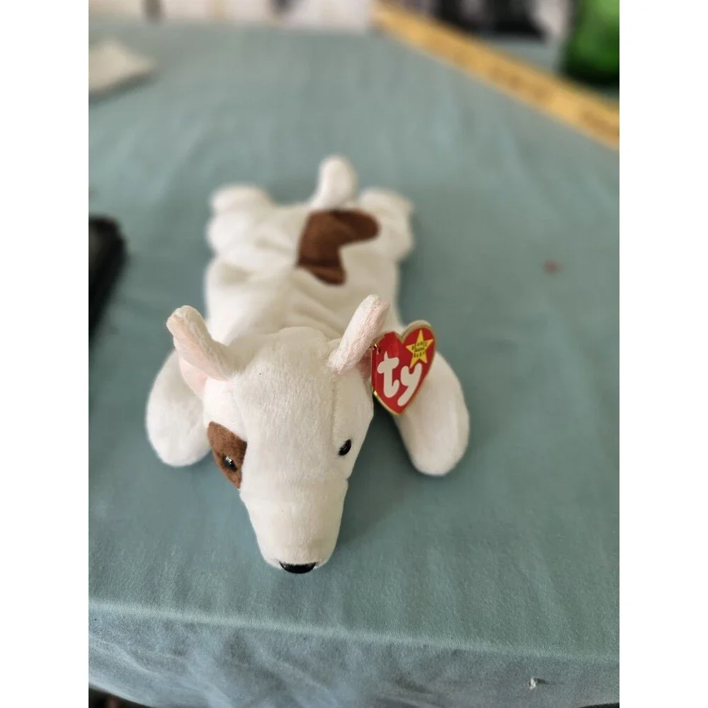 Ty Beanie Baby - BUTCH the Terrier Dog (9 Inch) MINT with MINT TAGS